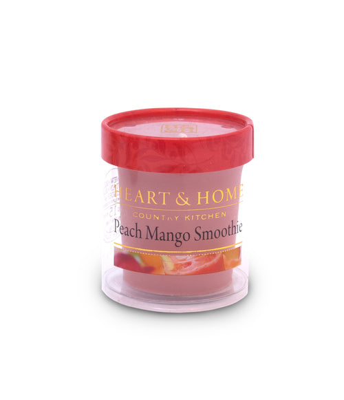 Dišeča sveča Heart & Home - 53g - Peach & Mango