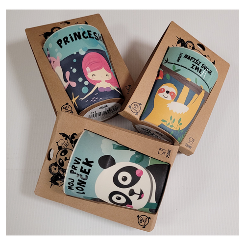 Panda lonček - različni motivi