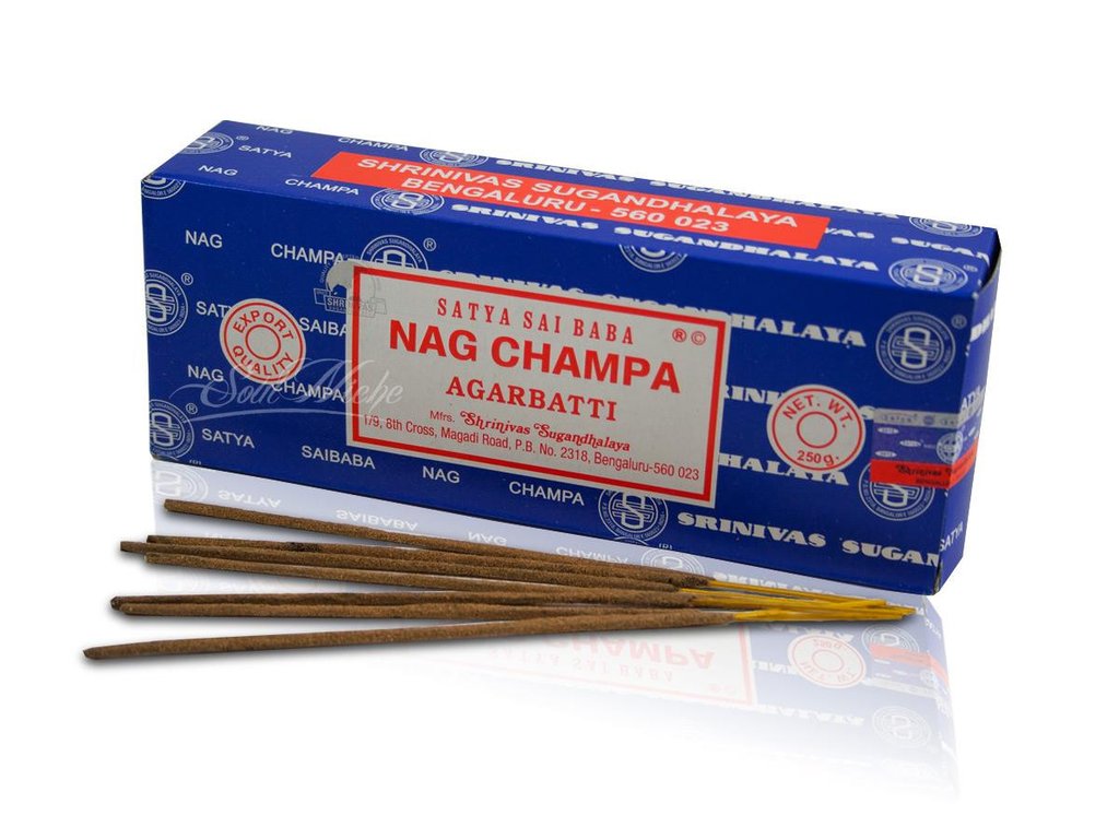 Dišeče palčke Satya® Sai Baba NAG CHAMPA (modre)