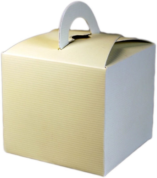 Mini darilna škatla - slonokoščena barva