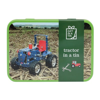 Ustvarjalni set v škatlici: Traktor (sestavi sam)
