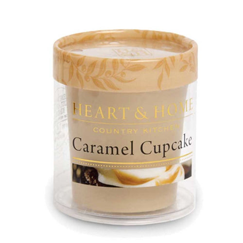 Dišeča sveča Heart & Home - 53g - Caramel Cupcake