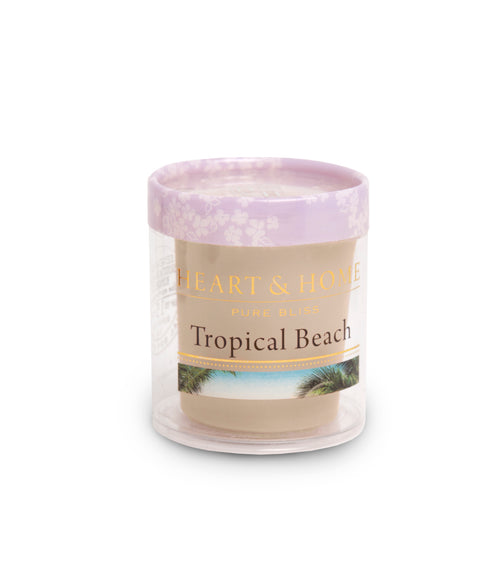 Dišeča sveča Heart & Home - 53g - Tropical Beach