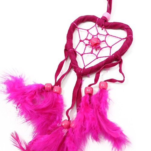 Lovilec sanj Malo srce - turkizen/roza/vijoličen