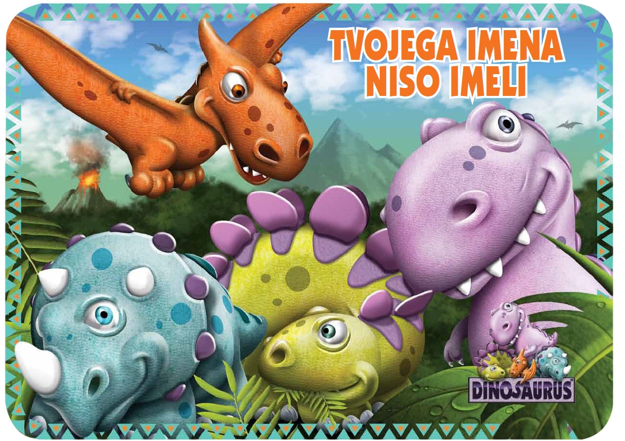 Podstavek za na mizo Dinozaver - SPLOŠNI